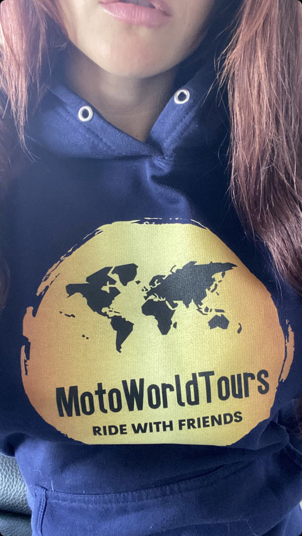 MotoWorldTours LOGO Hoodie "RIDE WITH FRIENDS"