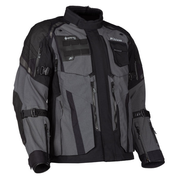 Klim Badlands Pro A3 Motorrad Textiljacke, Farbe: Stealth Black, Größe: L