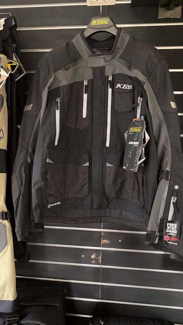 KLIM Carlsbad Jacket, Farbe: Stealth Black, Größe: XL
