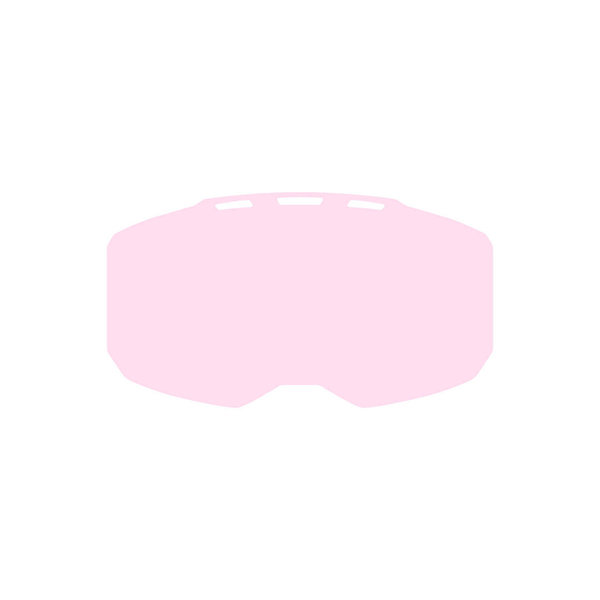 Klim EDGE Doppelglas Antibeschlag Scheibe, Farbe: LT Pink Tint