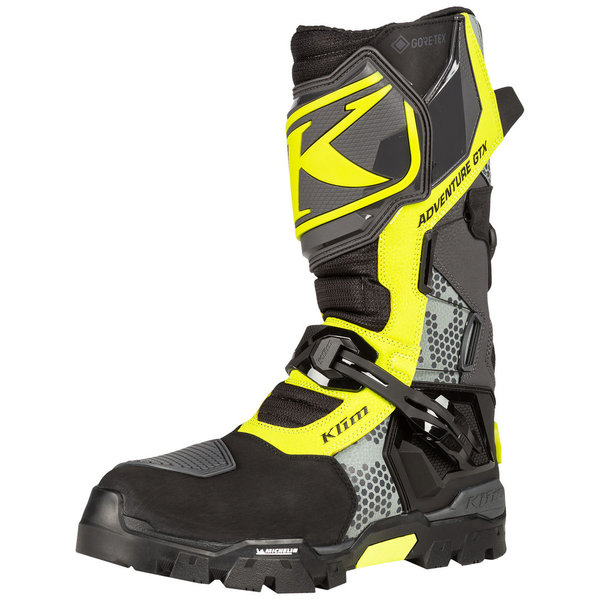 KLIM Adventure GTX Boot, Farbe: Asphalt Hi-Vis, Größe: 11